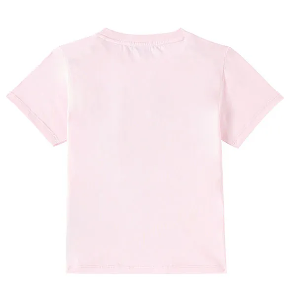 Áo Thun Nữ Balmain Kids Logo Cotton Jersey T-Shirts BW8A21 Z0116 Màu Hồng Size 12Y - Thời trang - Vua Hàng Hiệu