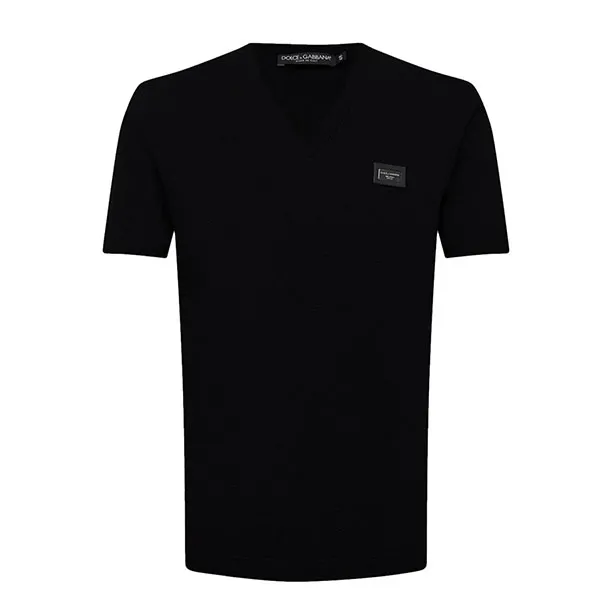 Áo Thun Nam Dolce & Gabbana D&G 5136707 Tshirt Màu Đen Size 44