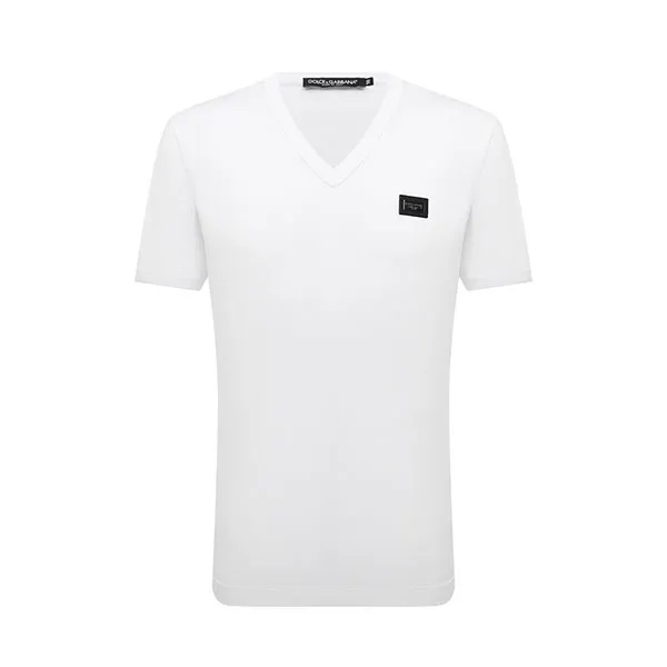 Áo Thun Nam Dolce & Gabbana D&G 5136707 Tshirt Màu Trắng Size 46