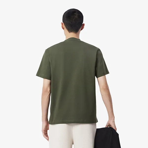 Áo Thun Nam Lacoste Badge Jersey T-Shirt TH0125 HCF Màu Xanh Green Size 3 - Thời trang - Vua Hàng Hiệu
