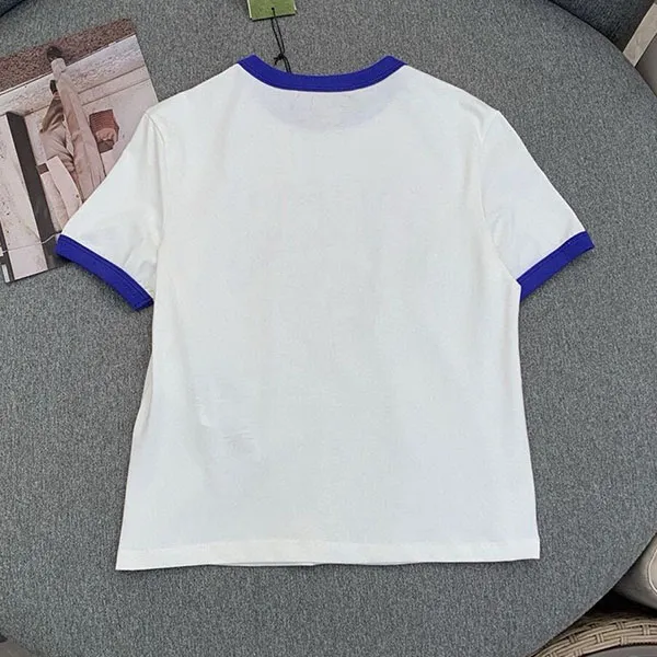 Áo Thun Nữ Gucci T-Shirt 723566 XJGEC 9318 Màu Trắng Size S