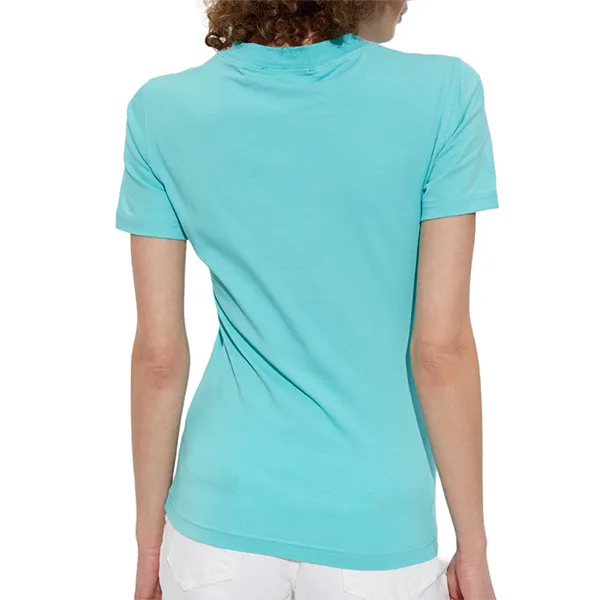 Áo Thun Nữ Versace Jeans Couture T-Shirt 78HAHC01 CJ02C 239 Màu Xanh Blue Size S - Thời trang - Vua Hàng Hiệu