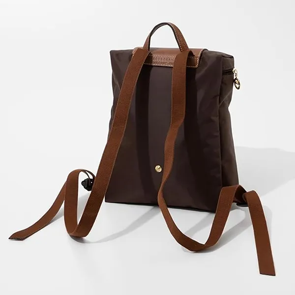 Balo Nữ Longchamp Le Pliage Original M Backpack Women's Backpack Màu Nâu - Túi xách - Vua Hàng Hiệu