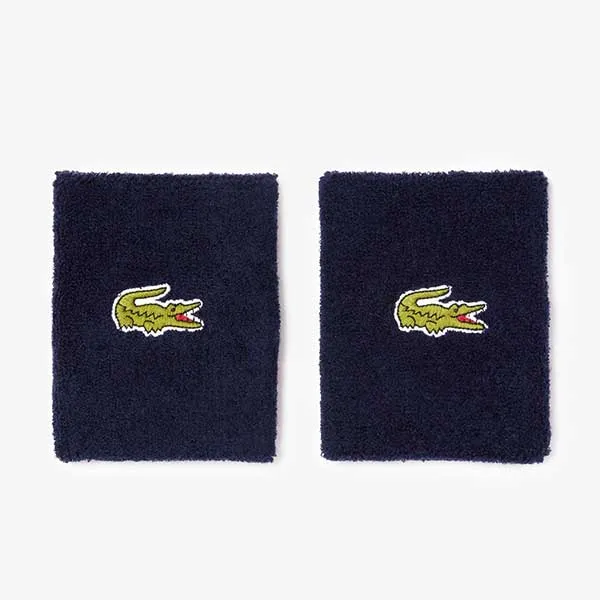 Băng Đeo Cổ Tay Lacoste Sport Stretch Cotton Jersey Wristband RL9272 55G 166 Màu Xanh Navy