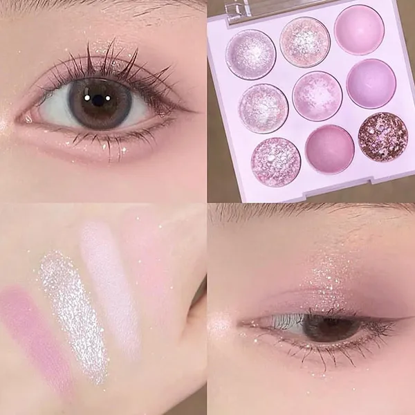 Bảng Phấn Mắt 9 Ô Dasique Shadow Palette 20 Blueberry Sorbet - Trang điểm - Vua Hàng Hiệu