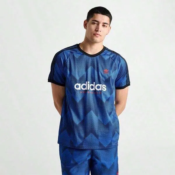 Bộ Thể Thao Nam Adidas Men Originals Soccer Inspired Allover IY3205/ IY3207 Màu Xanh Blue Size S (Form Âu) - Thời trang - Vua Hàng Hiệu