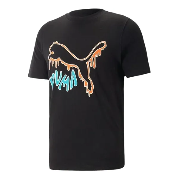 Bộ Quần Áo Nam Puma Graphic Melted 622554-01/535013-01 Màu Đen Size S (Form Á)