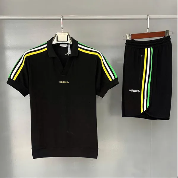 Bộ Thể Thao Nam Adidas Men Originals Sprint Short JD0809/ JC8386 Black Màu Đen Size S (Form Á)