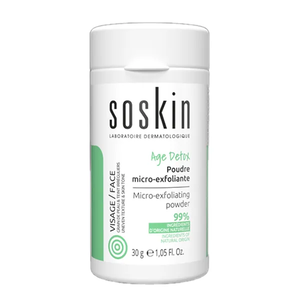 Bột Làm Sạch Tế Bào Chết Soskin Micro Exfoliating Powder 30g - Mỹ phẩm - Vua Hàng Hiệu