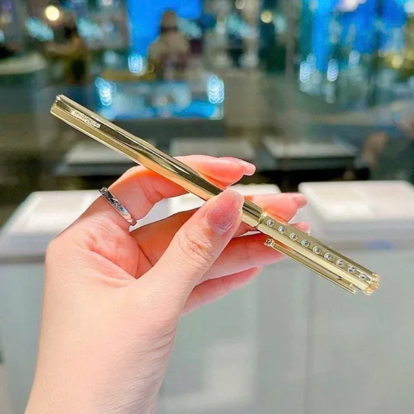 Bút Ký Swarovski Gold Yellow Crystal Ballpoint Pen 5634417 Màu Vàng Gold