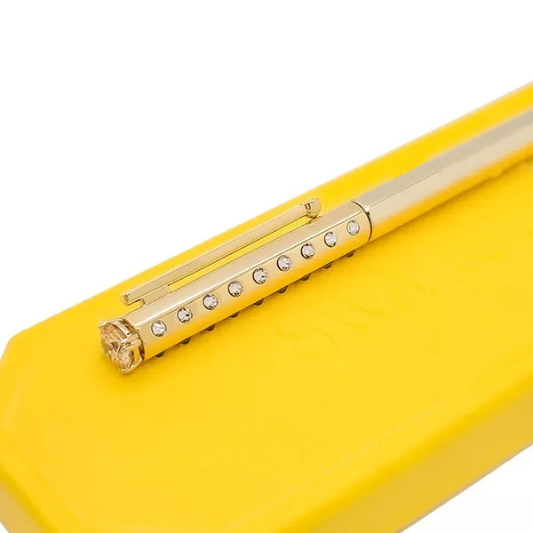 Bút Ký Swarovski Gold Yellow Crystal Ballpoint Pen 5634417 Màu Vàng Gold