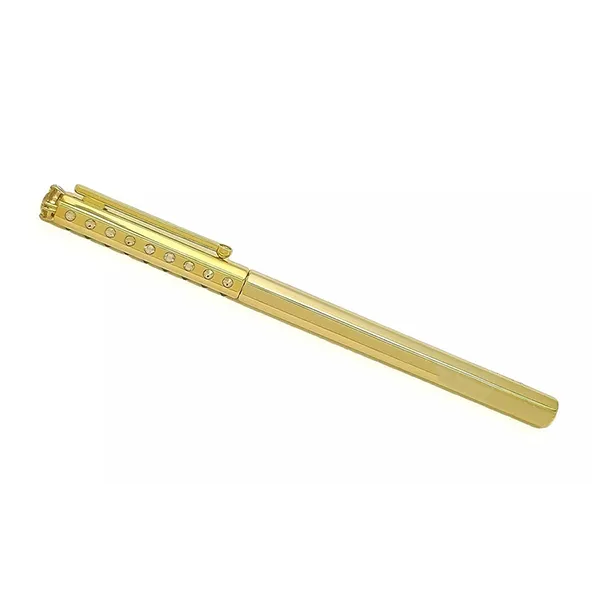 Bút Ký Swarovski Gold Yellow Crystal Ballpoint Pen 5634417 Màu Vàng Gold