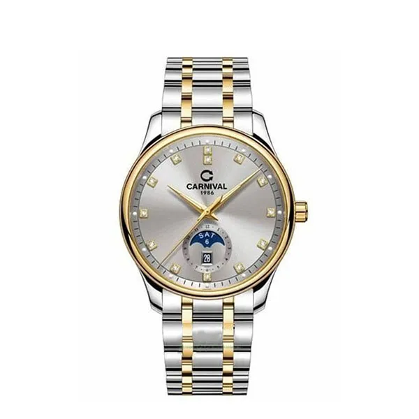 Đồng Hồ Nam Carnival Automatic 8105G-CV-N (8105G) Màu Xám Vàng - Đồng hồ - Vua Hàng Hiệu