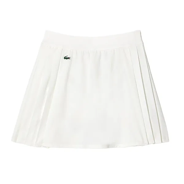 Chân Váy Nữ Lacoste Women's Lined Ultra Dry Stretch Golf Skirt JF9433 51 NYV Màu Trắng Size 40