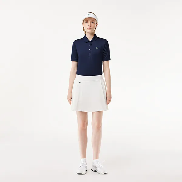 Chân Váy Nữ Lacoste Women's Lined Ultra Dry Stretch Golf Skirt JF9433 51 NYV Màu Trắng Size 40
