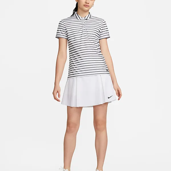 Chân Váy Nike Dri-Fit Advantage Women's Long Golf Skirt DX1426-100 Màu Trắng Size S