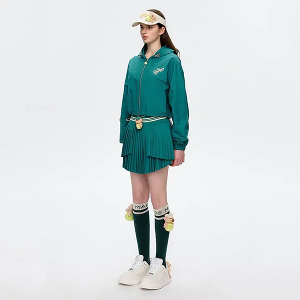 Chân Váy Nữ 13 De Marzo Tennis Sports Pleated Skirt Màu Xanh Green