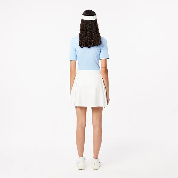 Chân Váy Nữ Lacoste Women's Lined Ultra Dry Stretch Golf Skirt JF9433 Màu Trắng Size 34