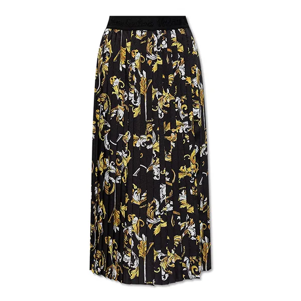 Chân Váy Nữ Versace Jean Couture Black Pleated Skirt 78HAE805 NS574 G89 Màu Đen Size 38 - Thời trang - Vua Hàng Hiệu