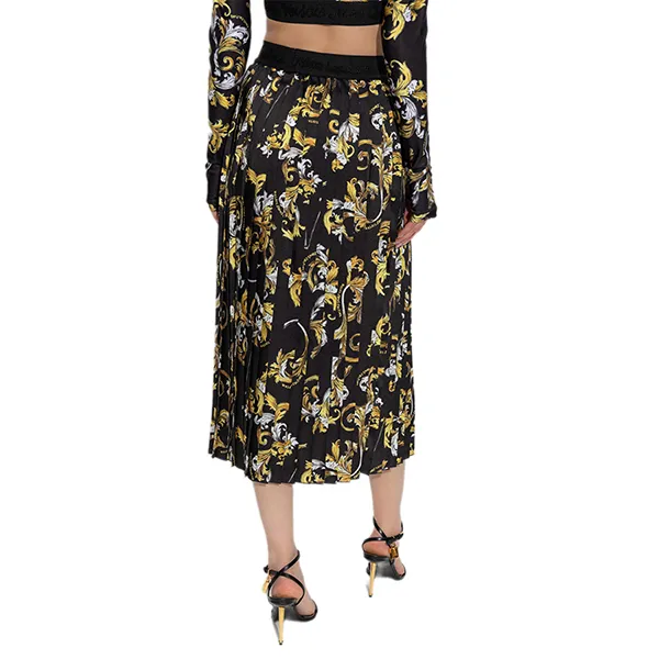 Chân Váy Nữ Versace Jean Couture Black Pleated Skirt 78HAE805 NS574 G89 Màu Đen Size 38 - Thời trang - Vua Hàng Hiệu