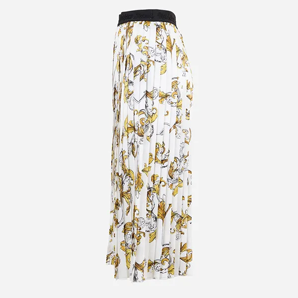 Chân Váy Nữ Versace Jean Couture Pleated Skirt 78HAE805 NS574 G03 Màu Trắng Size 40 - Thời trang - Vua Hàng Hiệu