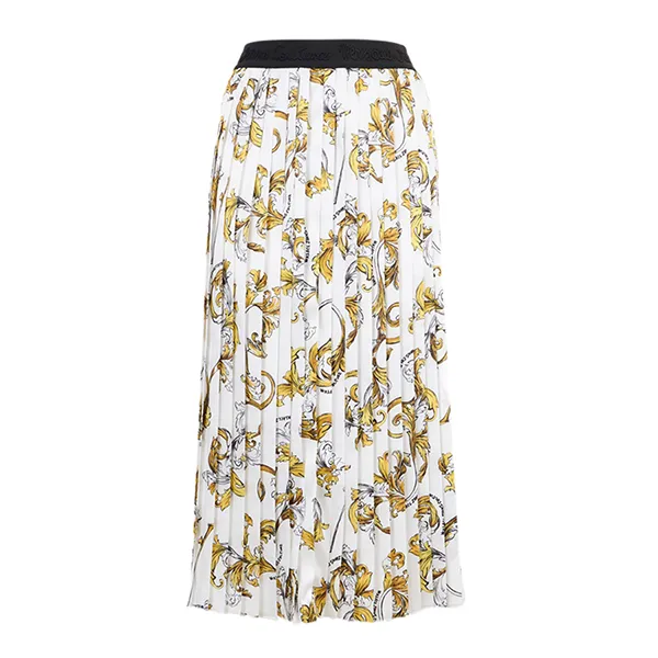 Chân Váy Nữ Versace Jean Couture Pleated Skirt 78HAE805 NS574 G03 Màu Trắng Size 40 - Thời trang - Vua Hàng Hiệu