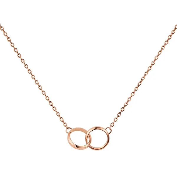 Dây Chuyền Nữ Daniel Wellington Elan Unity Necklace Rose Gold Màu Vàng Hồng - Trang sức - Vua Hàng Hiệu