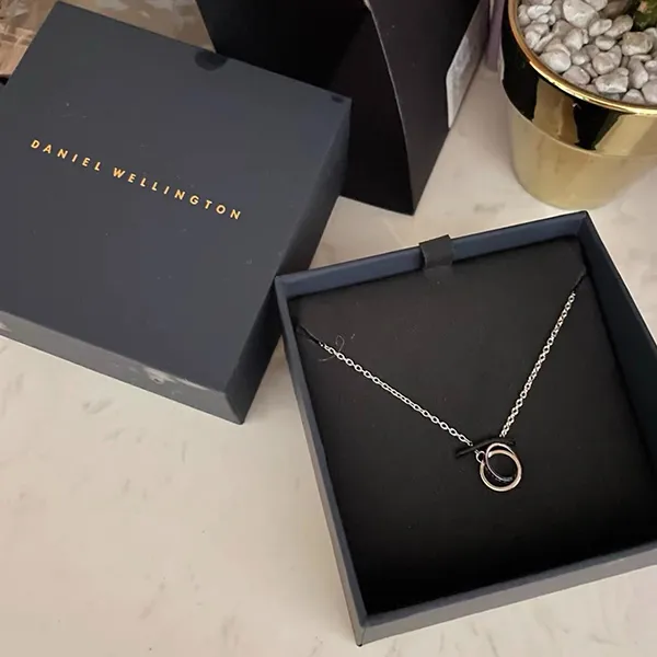 Dây Chuyền Nữ Daniel Wellington Elan Unity Necklace Silver Màu Bạc - Trang sức - Vua Hàng Hiệu