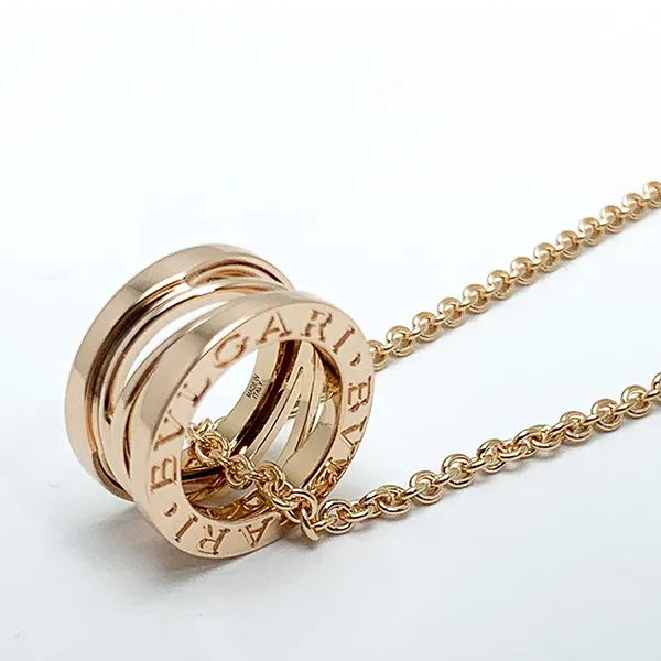 Dây Chuyền Nữ Bvlgari 18k B-ZERO1 Necklace 353795 Màu Vàng Hồng - Trang sức - Vua Hàng Hiệu