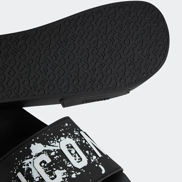 Dép Nam Dsquared2 Black With Logo FFM0023 17205573 2124 Màu Đen Size 40