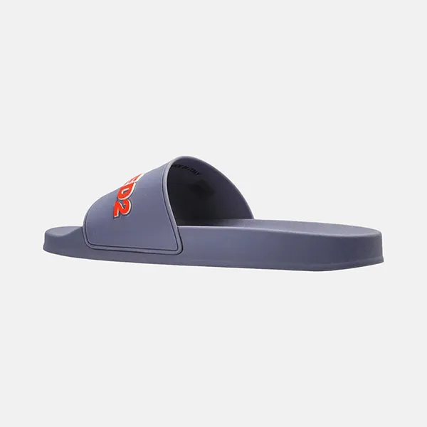 Dép Nam Dsquared2 Chữ Cam FFM0023 17205013 M4115 Màu Xanh Xám Size 40 - Dép - Vua Hàng Hiệu