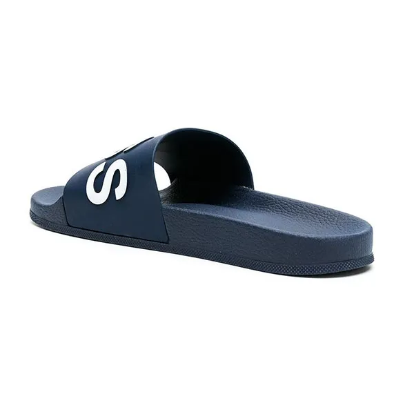 Dép Nam Hugo Boss Sports Slides With Logo On The Contoured Màu Xanh Navy Size 40 - Dép - Vua Hàng Hiệu