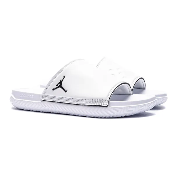 Dép Nam Nike Air Jordan Play Slide White Photon Dust DC9835-110 Màu Trắng Size 42.5 - Dép - Vua Hàng Hiệu