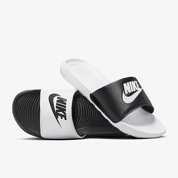 Dép Nam Nike Victori One Slide Mix White Black DD0234-100 Màu Đen Trắng Size 44 - Dép - Vua Hàng Hiệu