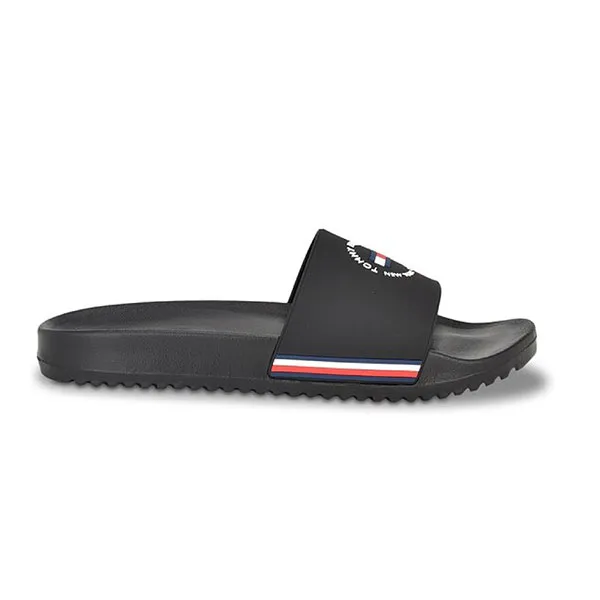 Dép Nam Tommy Hilfiger Ratri TMRATRI-H Black 001 Màu Đen Size 42
