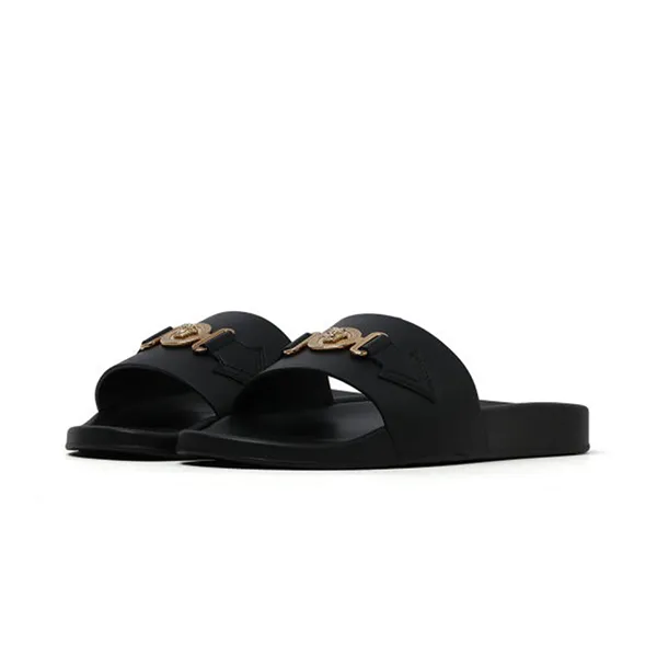 Dép Nam Versace Medusa Biggie Slides Màu Đen Size 39 - Dép - Vua Hàng Hiệu