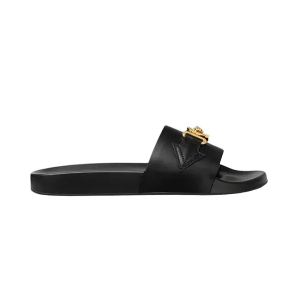 Dép Nam Versace Medusa Biggie Slides Màu Đen Size 39 - Dép - Vua Hàng Hiệu