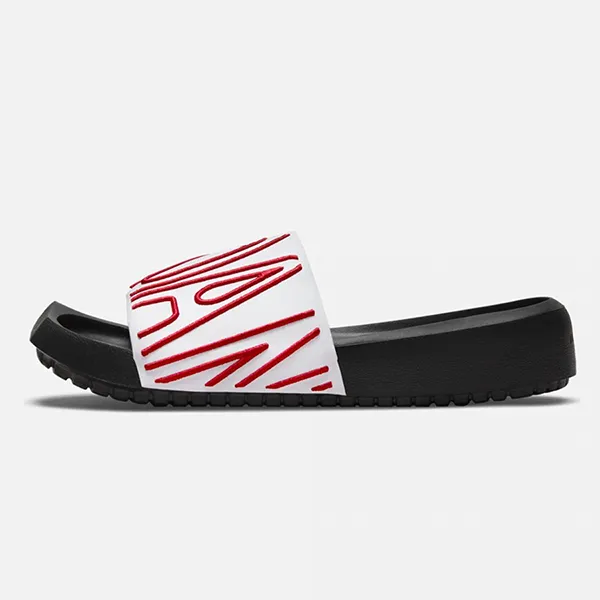 Dép Nike Air Jordan NOLA Slides White Breds CZ8027 160 Màu Đen Trắng Size 36.5 - Dép - Vua Hàng Hiệu