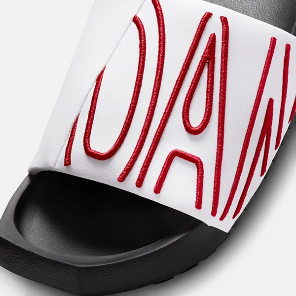 Dép Nike Air Jordan NOLA Slides White Breds CZ8027 160 Màu Đen Trắng Size 36.5 - Dép - Vua Hàng Hiệu