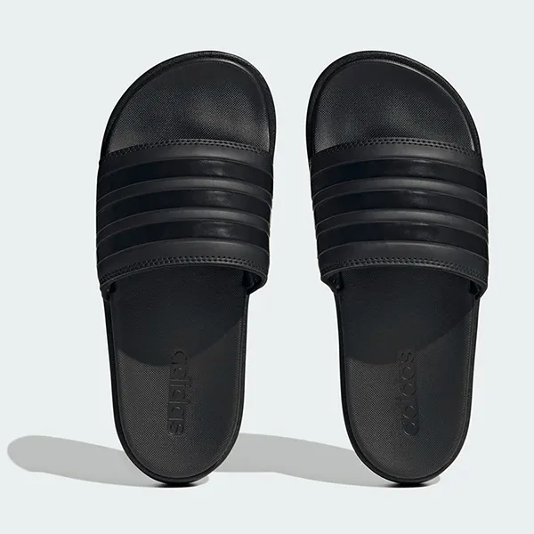 Dép Nữ Adidas Adilette Slides Platform HQ6179 Black Màu Đen Size 37