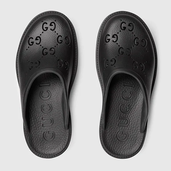 Dép Nữ Gucci Platform Perforated G Black 663577-JJB00-1000 Màu Đen Size 35 - Dép - Vua Hàng Hiệu