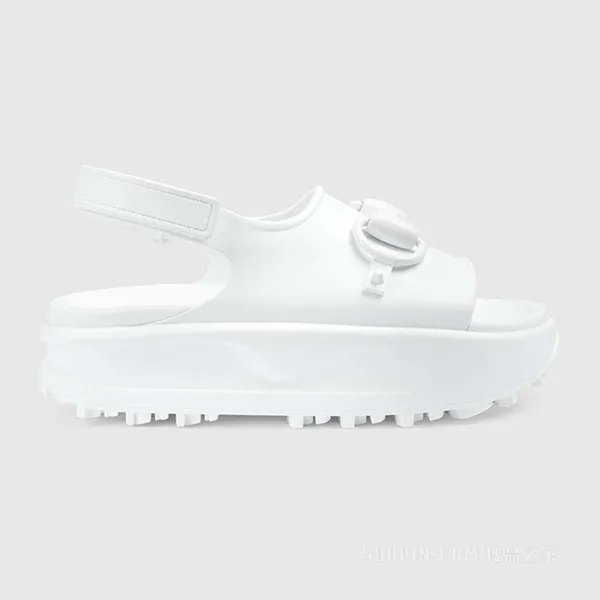 Dép Nữ Gucci Platform Sandals 742435 JAAC9 9014 Màu Trắng Size 36 - Dép - Vua Hàng Hiệu