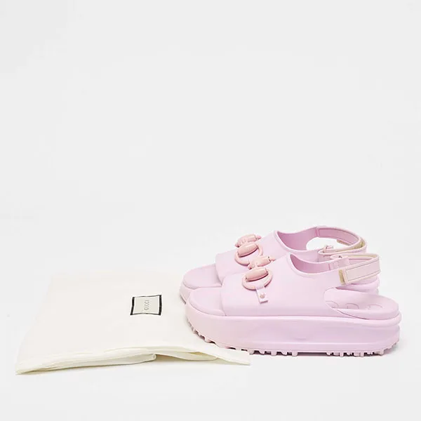Dép Nữ Gucci Purple Rubber Slingback Sandals Màu Tím Size 36 - Dép - Vua Hàng Hiệu