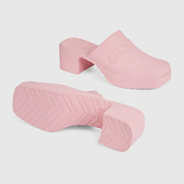Dép Nữ Gucci Women's Slip-on Sandal 725899 J8700 5815 Màu Hồng Size 35