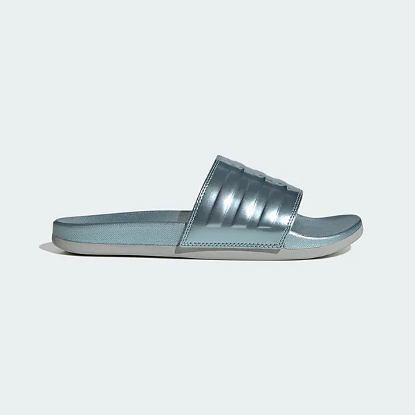 Dép Quai Ngang Adidas Adilette Comfort GV9740 Màu Xám Bạc Size 37 - Dép - Vua Hàng Hiệu
