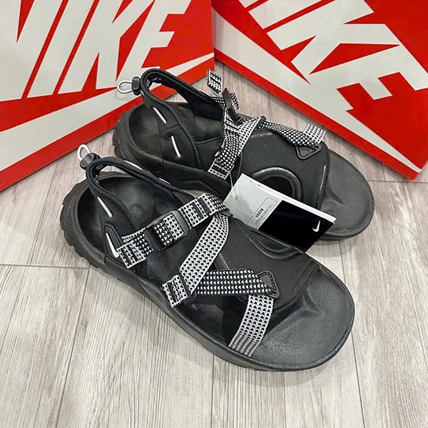 Dép Sandal Nam Nike Oneonta DJ6603-001 Màu Đen Xám Size 38.5