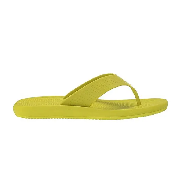 Dép Xỏ Ngón Lacoste Men's Croco Sandal Màu Vàng Bơ Size 40.5