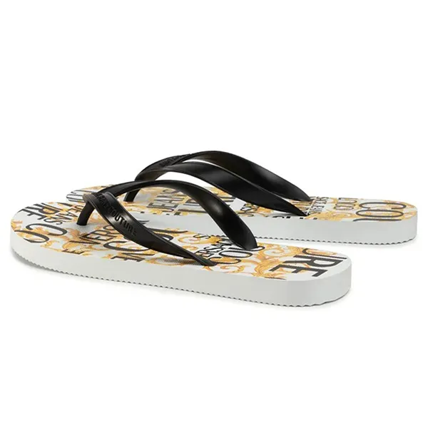 Dép Xỏ Ngón Nam Versace Jean Couture E0YVBSQ8 71404 003 Phối Màu Size 39 - Dép - Vua Hàng Hiệu