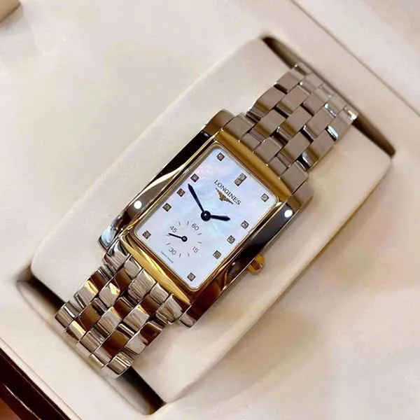 Đồng Hồ Longines Quartz DolceVita L5.655.5.08.6 (L56555086) Màu Vàng - Bạc - Đồng hồ - Vua Hàng Hiệu