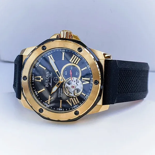 Đồng Hồ Nam Bulova Marine Star Automatic 98A272 Màu Đen